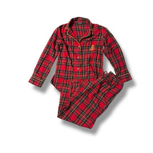 Lauren Ralph Lauren Red Plaid Pajama Set